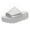 White, variant on OAVQHLG3B Thick Bottom Sandals And Slippers Women's Platform Sandals Slippers