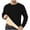 03-Black, variant on Men's Sherpa Lined Sweatshirts Fleece Pullover Long Sleeve Basic Sweatshirt Warm Crewneck Winter Clothes Tops 01-Army Green L Fashion