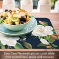 thumbnail image 6 of CounterArt "Magnolia In Bloom" 4-Pack Reversible Plastic Tabletop Placemat, 6 of 7