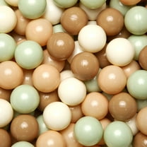 PlayMaty 100 Pieces Ball Pit Balls Phthalate Free BPA Free Plastic Balls Crush Proof Stress Balls for Kids Ball Pit Accessories 2.16 Inches