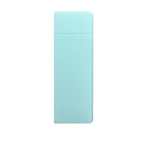 Inteprter Caja de lápices de plástico esmerilado, estuche de escritura de gran capacidad, impermeable, multifunción, transparente, cajas de joyería, Carpetas de archivos Tipo 8