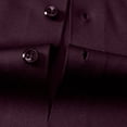 thumbnail image 3 of Los Hombres de Manga Corta Botón Arriba Camisa de Negocios Casual Color Sólido Botón Solapa Camisa de Moda, Poliéster con Corbata, Lavado de Manos, 3 of 6