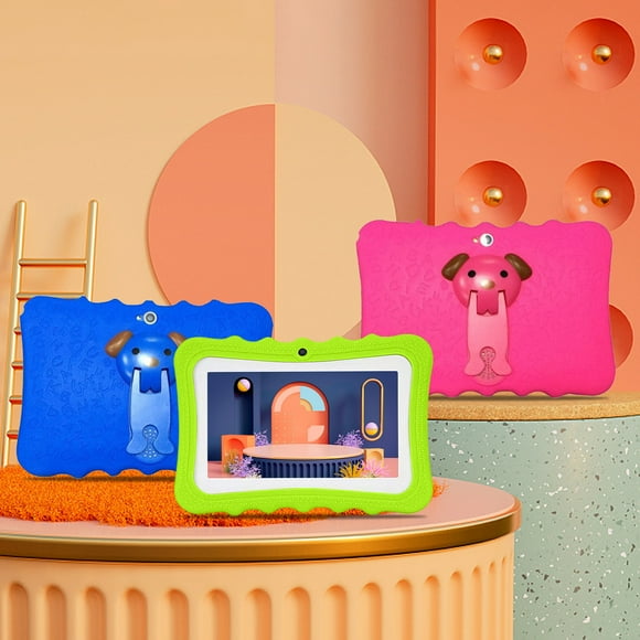 Sentmoon Computer Accessories 7-inch Children's Tablet Computer 1+8G Android Tablet Front And Rear Camera Tablet Children's Early Education Learning Machine Parent-child Gift Gaming Accessories Fall