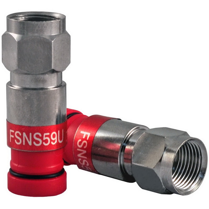 Belden SnapNSeal ProSNS Ftype RG59 Compression Connector 25 Pack