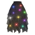 thumbnail image 2 of Women's LED Tutu Skirt Light Up Tutus Sparklly Skirts Layered Midi Tulle Ballet Dance Skirt Color Black Size XL, 2 of 4