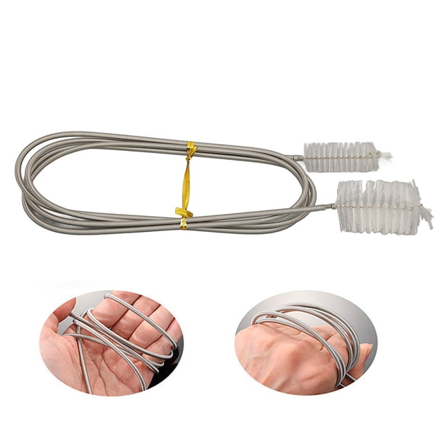 Cepillo de drenaje flexible, cepillo para manguera de filtro de acuario, cepillo de limpieza de tuberías flexible, cepillo para manguera de filtro de acuario, eficiencia maximizada
