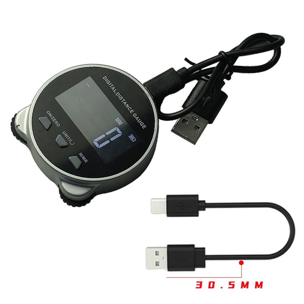Lcd Display Digital Ruler Electronic C Tape Measure Rechargeable High Precision