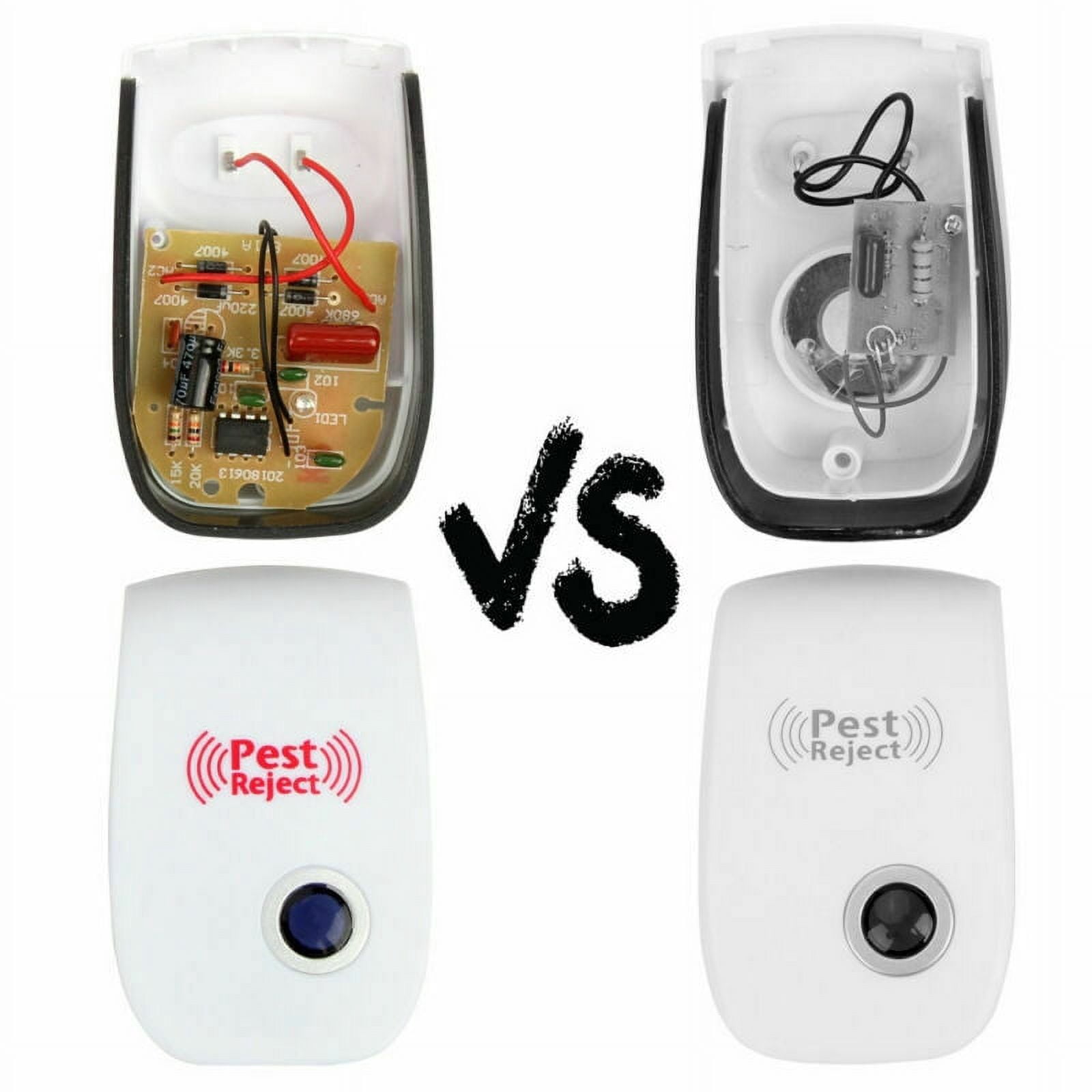 Ultrasonic Pest Repeller 6 Pack, Pest Control Ultrasonic Repellent, Electronic Insects & Rodents Repellent
