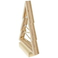 thumbnail image 5 of Northlight Lighted Wooden Christmas Tree with Stars Decoration - 11", 5 of 5