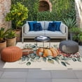 thumbnail image 2 of Thanksgiving Outdoor Rug for Patio/Deck/Porch, Non-Slip Large Area Rug 5 x 7 Ft, Fall Pumpkin Football Helmet Eucalyptus Indoor Outdoor Rugs Washable Area Rugs, Reversible Camping Rug Carpet Runner, 2 of 8