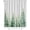 Green+white, variant on Christmas Shower Curtain, Farmhouse Rustic Modern Snow Landscape Bathroom Decor Shower Curtain Set, Water Repellent Cloth with Hooks 72X72 Inch