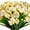Yellow, variant on MAMOWEAR Artificial Flowers Outdoors, violets Fake Silk Flowers Faux Plants UV Resistant for Hanging Planters Window Box Front Porch Indoor Outside Decorations