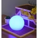 thumbnail image 5 of bola de luz LED de 15 cm con luz ambiental y control remoto, lámpara de noche LED para niños con cambio de color, 16 colores RGB y batería recargable., 5 of 5