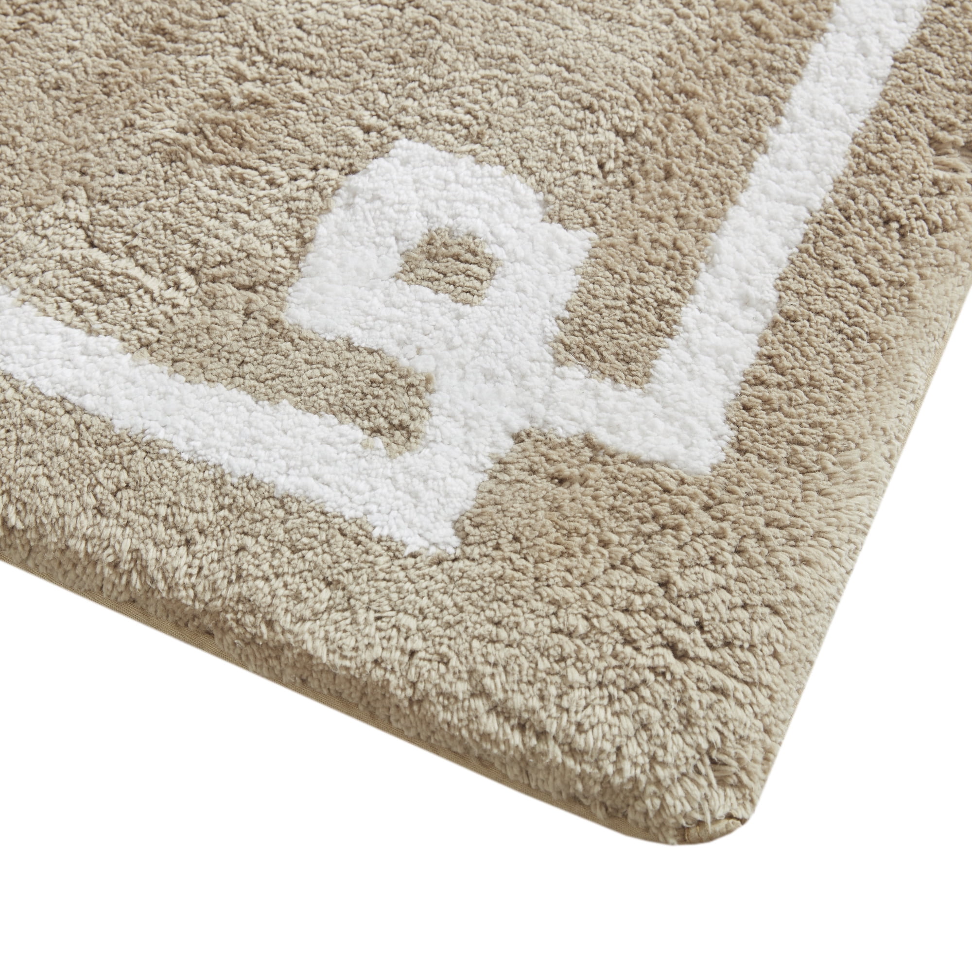 Madison Park Evan 24x72" Cotton Tufted Bath Rug - Taupe