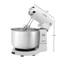 OVENTE Electric Kitchen Stand Mixer with 3.5Quart Removable Stainless Steel Mixing Bowl, 5
