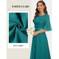 thumbnail image 3 of Vestido de dama de honor Wedtrend 2024 Prom, largo hasta el suelo, WT0314, 3 of 6