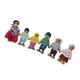 thumbnail image 2 of Muñecas en miniatura de casa de muñecas,Juego familiar de Family Family Set Family de Wooden Dollhouse Finter,Figuras de personas en miniatura Mini Dolls House Toy,Juego de juego de muñecas, 2 of 9