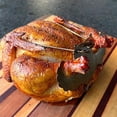 thumbnail image 4 of Cateissary Silver Carry Flavor con Home Yard Camping Barbacoa Grill en acero inoxidable 304 Acero inoxidable 304 Tenedor de barbacoa compacto Cocina y Comedor dos, 4 of 6