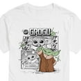thumbnail image 3 of Star Wars - The Mandalorian Grogu Comic - Men's Short Sleeve Graphic T-Shirt, 3 of 5