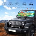 thumbnail image 6 of Disketp Windshield Sun Shade, Car Sun Shade For Front Window Farm Animals Sunshades Sun Visor Protector Blocks Uv Rays Foldable, 6 of 9