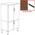thumbnail image 1 of Storage Cabnet-Levels Series, With Riser Feet, Black Walnut, 1 of 1