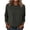 Dark Gray, variant on Hurxie Women Tops Long Sleeve Blouses Dressy Casual Crewneck Pleated Tunic Shirts Loose Fashion Clothes