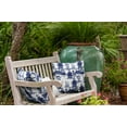 thumbnail image 3 of 18" x 18" Simply Daisy China Old Indoor/Outdoor Polyester Throw Pillow, Porcelain Blue Qty 1, 3 of 3