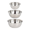 thumbnail image 4 of Stainless Steel Salad Dough Bowl,Vegetable Washing Basin,Large Capacity Mixing Bowl,Multifunctional Stainless Steel Basin,Metal Bowl for Home and Commercial Cooking(Z1-Silver 900ml), 4 of 8