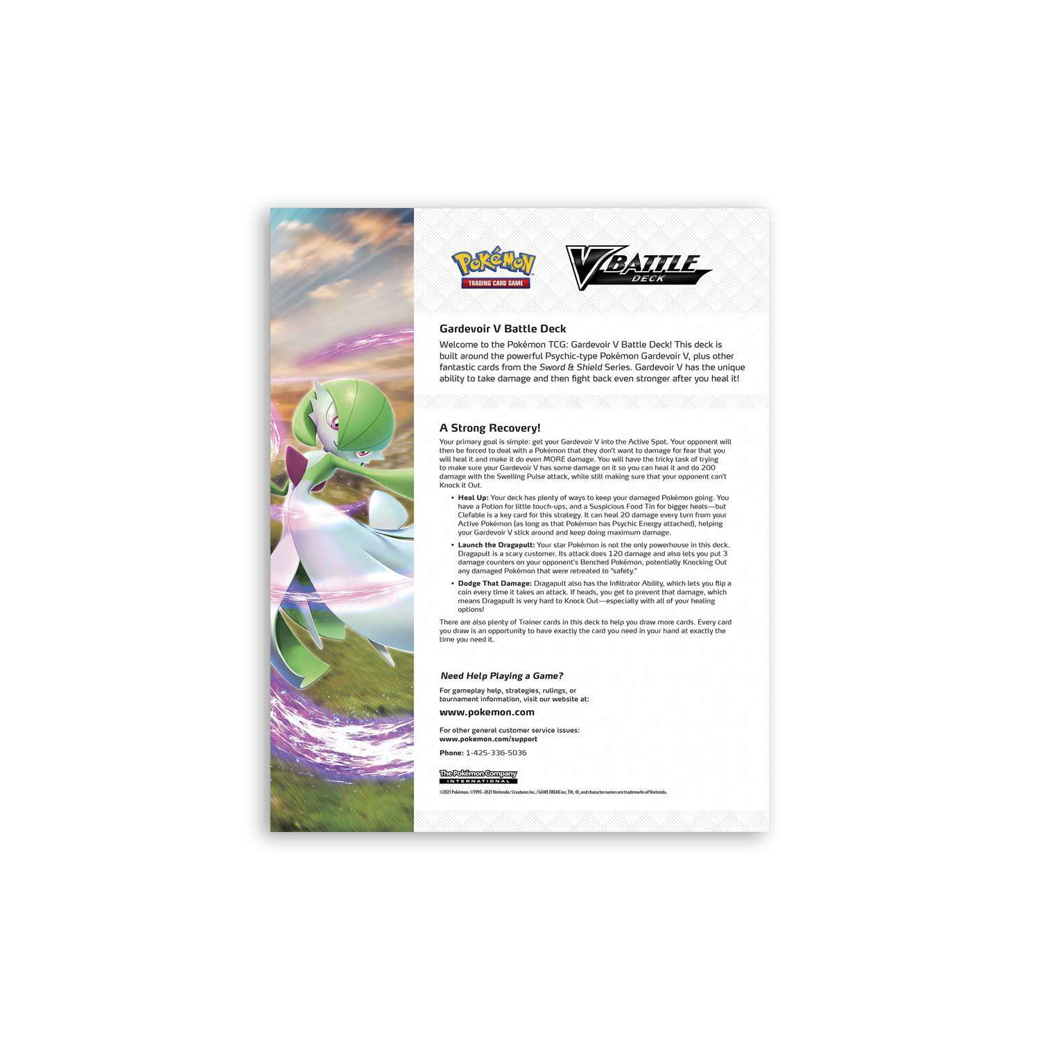 Pokémon TCG Gardevoir V Battle Deck 4x Bundle - US