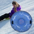 thumbnail image 4 of LOVIVER Tube à Neige d'Hiver avec Poignée Renforcée PVC Robuste pour Enfants Adultes Luge 118cm, 4 of 8
