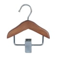 thumbnail image 3 of Perchas para ropa de mascotas Yinane Con clip y Soporte de Madera para ropa pequeña Color marrón, 3 of 8