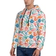 thumbnail image 3 of Daiia Sea Creatures for Men's Fashion Hoodies & Sweatshirts with Kangaroo Pocket Hooded Sweatshirt Breathable & Moisture Wicking-3X-Large, 3 of 7