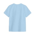 thumbnail image 5 of Kogui Girls Short Sleeve Tops Girls' Super Soft Short Sleeve Crew Neck T Shirts Size 6-7 (Light Blue,6-7 Years), 5 of 6