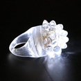 thumbnail image 4 of C&H Solutions Shining White Clear LED Flashing Jelly Bumpy Finger Rings (120 Ct), 4 of 5