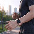 thumbnail image 6 of LEHOZIHEQ Silicone Watch Band, with Metal Buckle, Replacement Wrist Strap 3 41mm, Soft Comfortable Watch Accessory for Smart Watch Daily Use, 6 of 8