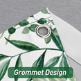 thumbnail image 2 of Spring Floral Shower Curtain with 12 Hooks Green Leaves Shower Curtain Set for Bathroom, Watercolor Boho Bath Curtain Set, Waterproof Fabric Shower Curtain, 2 of 6