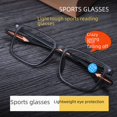 thumbnail image 1 of Gafas de presbicia anti luz azul de alta definición para hombres, de mediana edad y mayores, deportivas ultraligeras, antideslizantes, cómodas para presbicia, 1 of 3