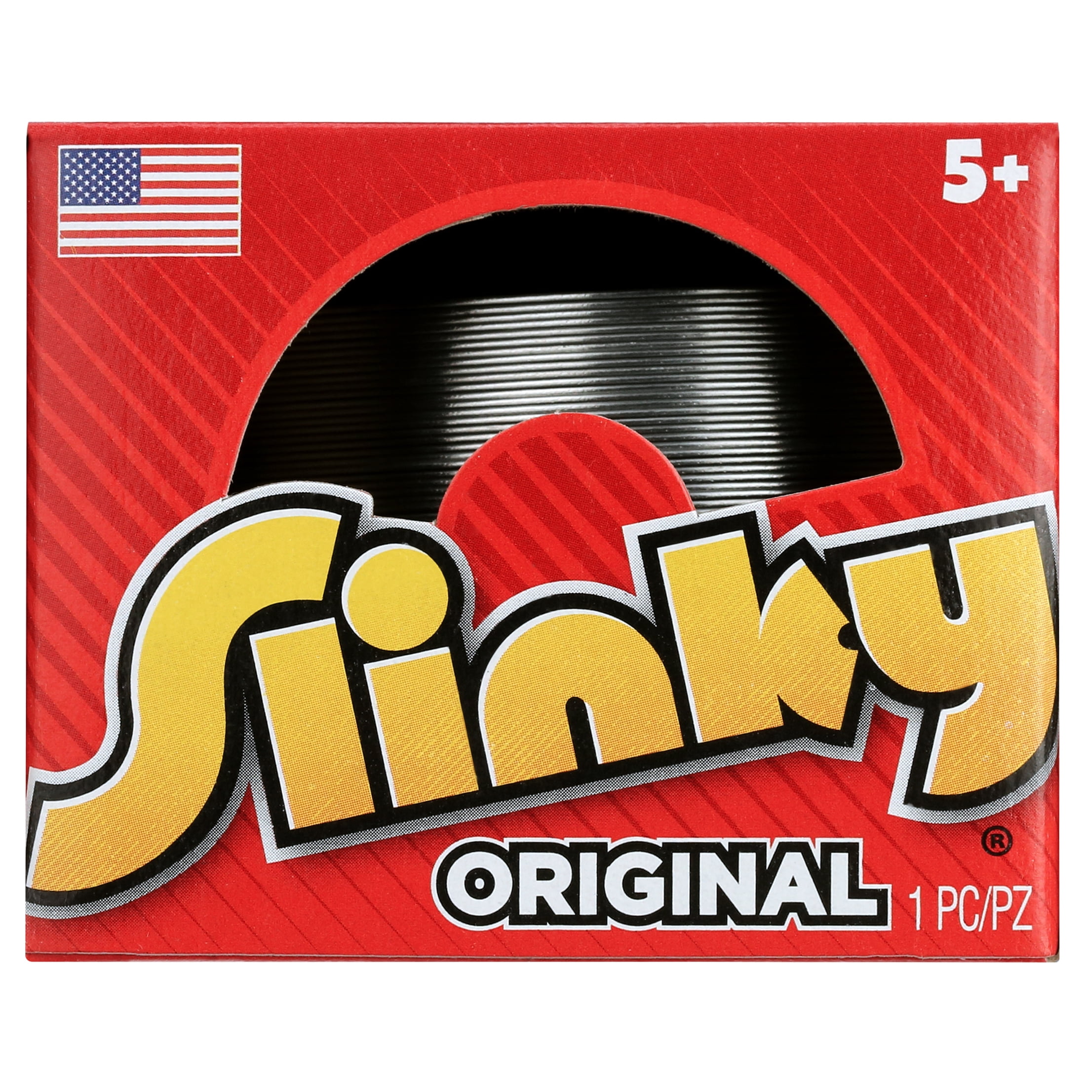 (10 pack) The Original Slinky Walking Spring Toy, Metal Slinky, Ages 5+