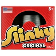 (5 pack) The Original Slinky Walking Spring Toy, Metal Slinky, Ages 5+