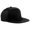 Black, variant on Beechfield  5 Panel Retro Rapper Cap