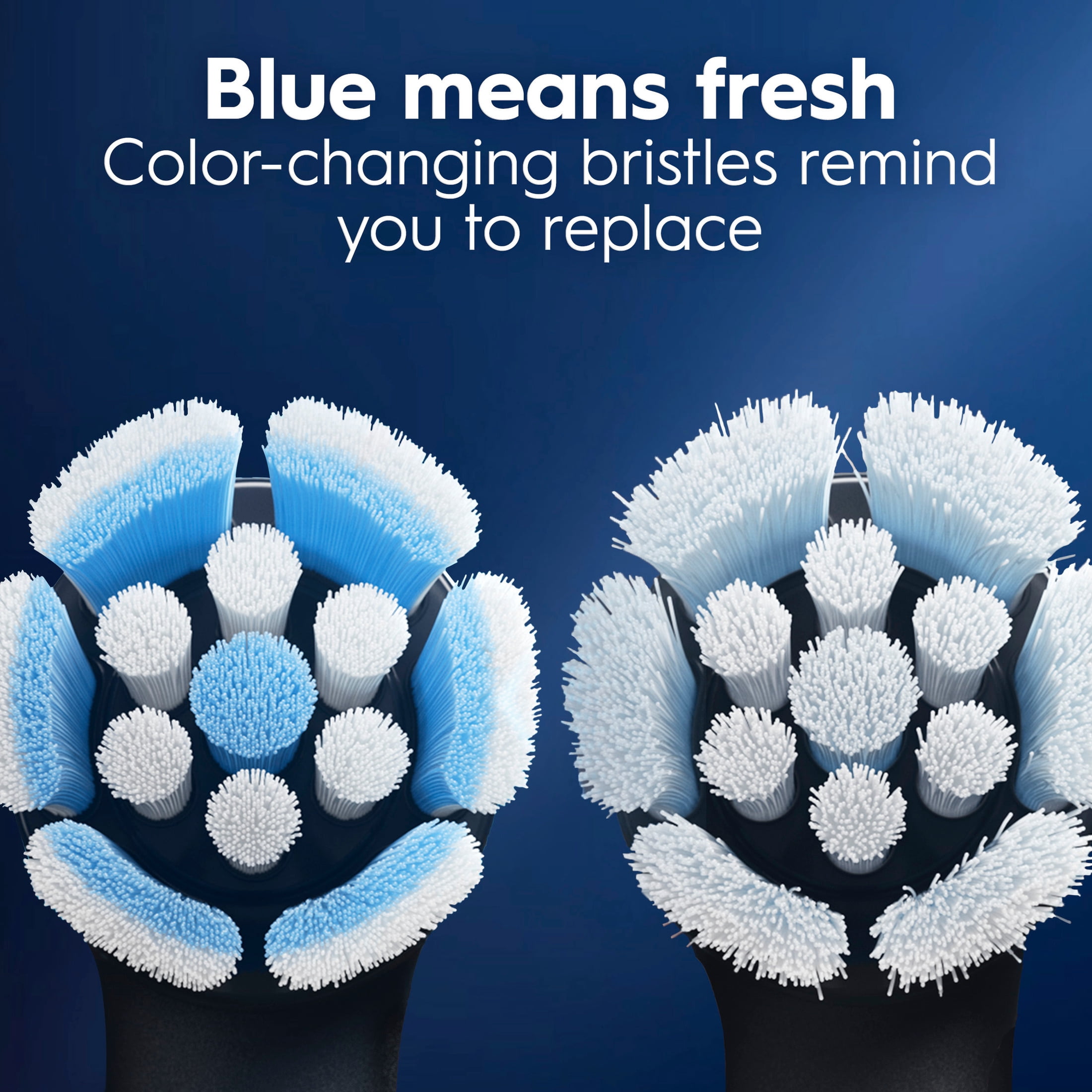 (3 pack) Oral-B iO Gum & Sensitive Replacement Heads, Electric Toothbrush Brush Heads, Black, 6 Count