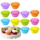 thumbnail image 1 of Suministros para hornear, 12 piezas de moldes de silicona para hornear, moldes para muffins, moldes de silicona para hornear de alta capacidad, 1 of 12