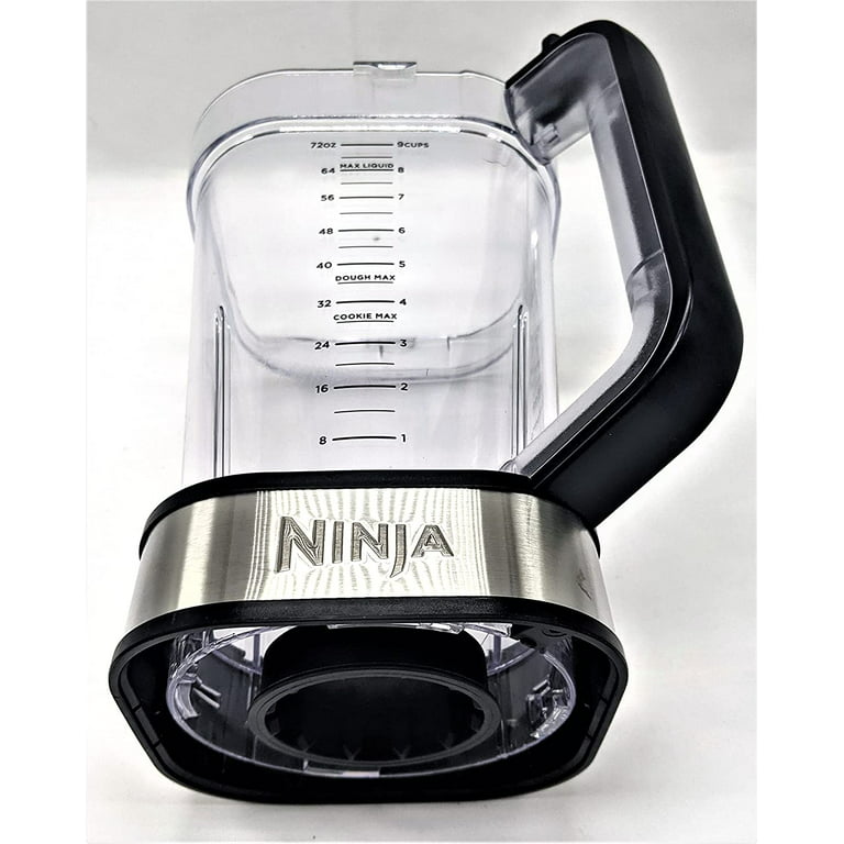 Ninja 72 oz. Square Blender Jar/Pitcher w/Lid and Blade BL490 BL491 Bl492 BL493