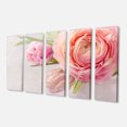 thumbnail image 2 of Full Bloom and Blooming Flowers - Floral Canvas Art Print, 2 of 3