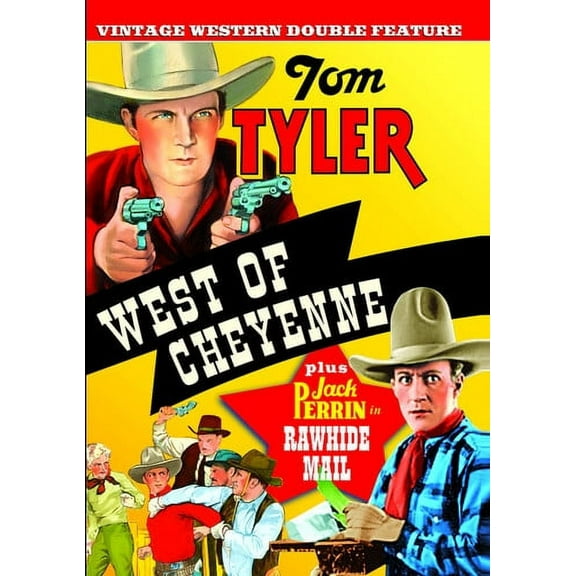 West of Cheyenne / Rawhide Mail (DVD), Alpha Video, Western