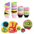 thumbnail image 4 of 4 Pcs Silicone Lunch Box Dividers, Bento Bundle Dividers For Kids Accessories B, 4 of 6