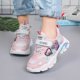 thumbnail image 2 of Zapatos deportivos de Disney para niñas, malla de dibujos animados, princesa elsa, primavera otoño, moda para niños, zapatos informales para correr con fondo ligero, plantilla de 31 cm de 19cm Gao Jinjia LED, 2 of 2