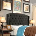 thumbnail image 1 of Charlton Home Rawlinson Upholstered Panel Headboard, 1 of 1