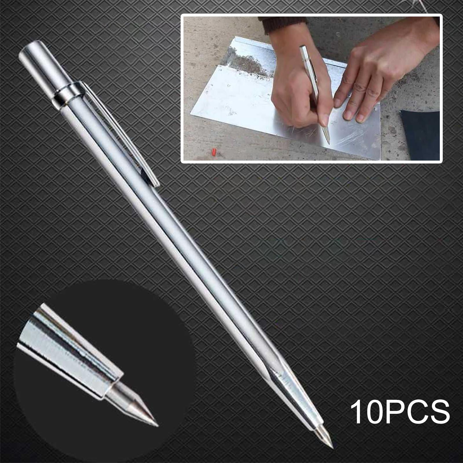10x Glass Marker Lettering Pen ,Engraving Pen Carbide Scriber ,Construction Marker Tools