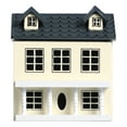 thumbnail image 4 of Modelo de casa en miniatura Tiny Wooden House Model Decorative House Adorable Mini House, 4 of 5